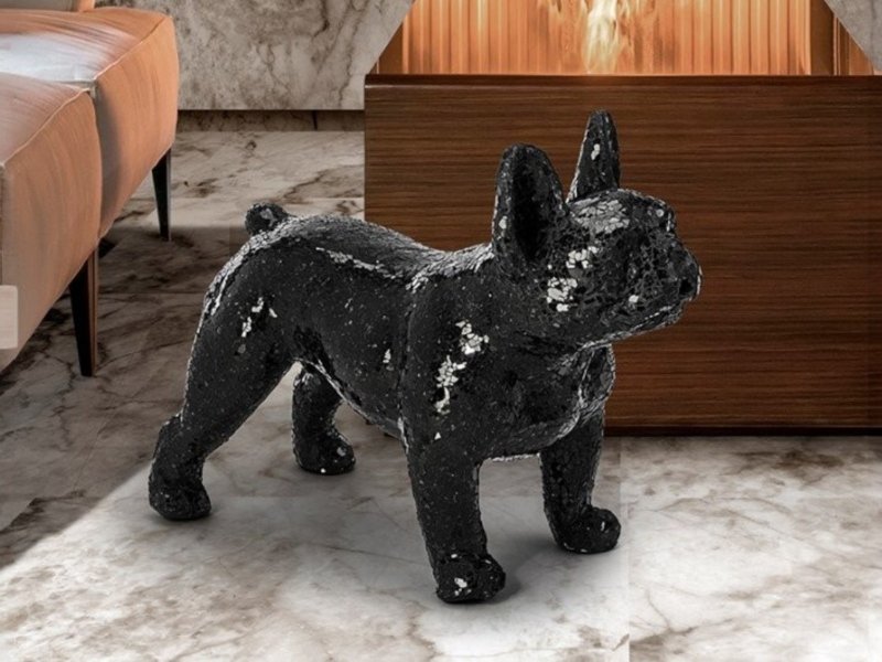 Beadle Crome Interiors Reno Oscar Standing Dog Figure