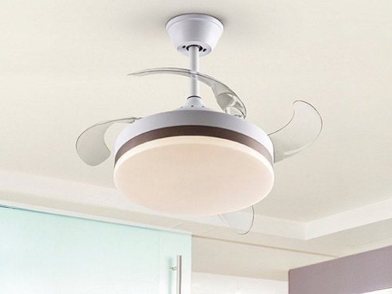 Beadle Crome Interiors Viktor Ceiling Fan Light Mini