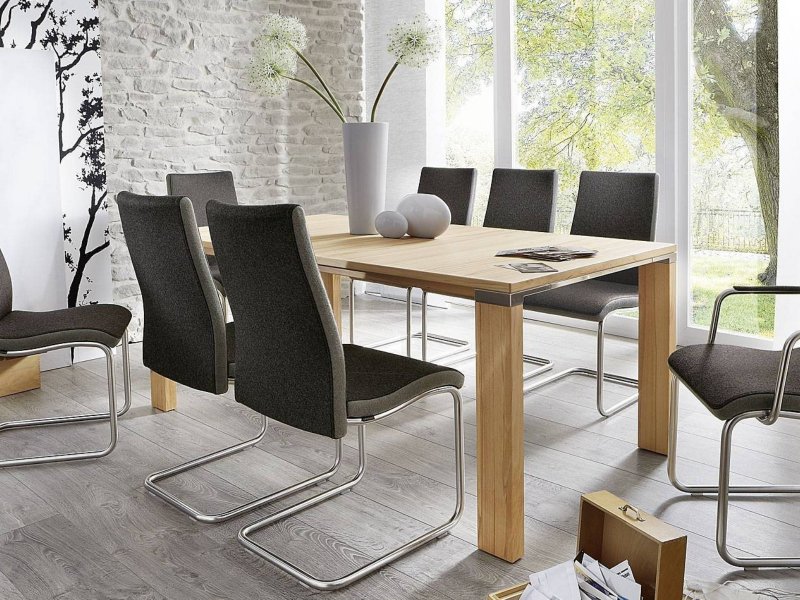 Venjakob Venjakob Multi Flex Dining Table in a Veneer Finish