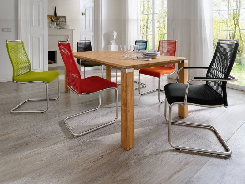 Venjakob Venjakob Multi Flex Dining Table in a Solid Wood Finish