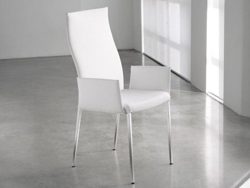 Cattelan Italia Anna High Back Chair With Arms By Cattelan Italia