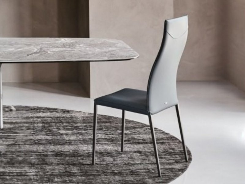 Cattelan Italia Norma High Back Chair By Cattelan Italia