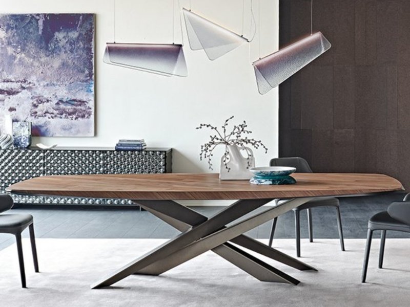 Cattelan Italia Lancer Wood Table By Cattelan Italia