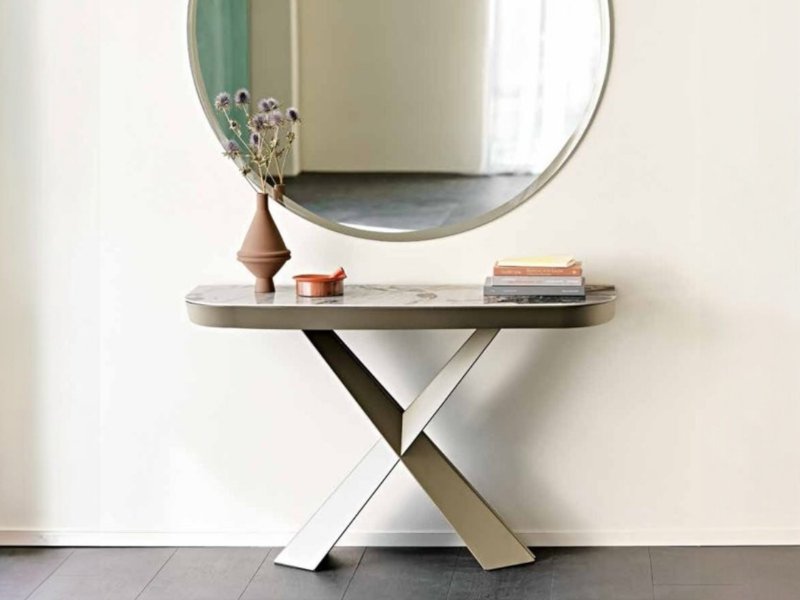 Cattelan Italia Terminal Keramik Drive Console Table By Cattelan Italia