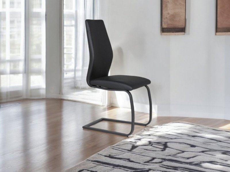 Beadle Crome Interiors Arcalia Chair With Matt Black Base