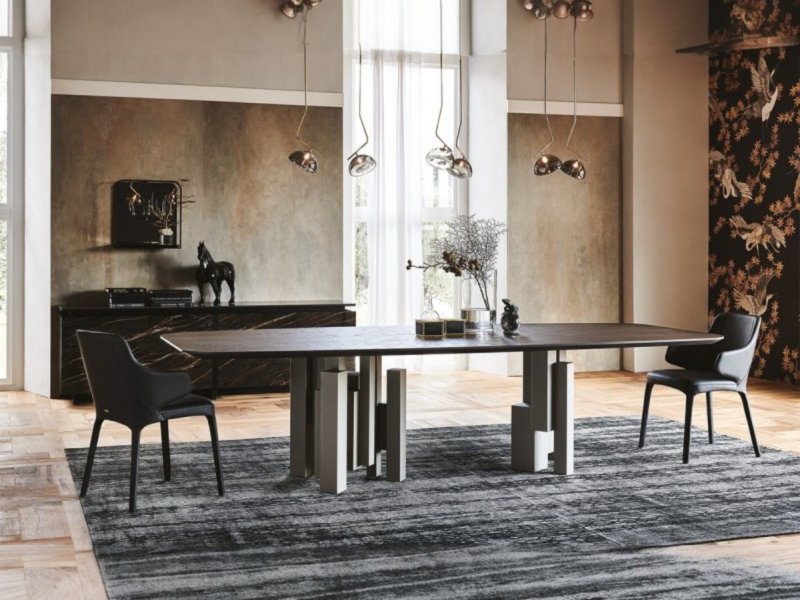 Cattelan Italia Skyline Wood Table By Cattelan Italia