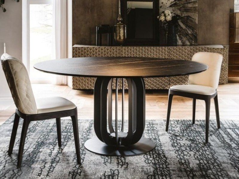 Cattelan Italia Soho Keramik Round Table By Cattelan Italia