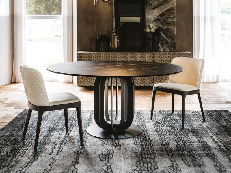 Cattelan Italia Soho Keramik Premium Round Table By Cattelan Italia