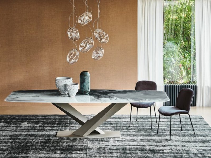 Cattelan Italia Stratos Crystalart Table By Cattelan Italia