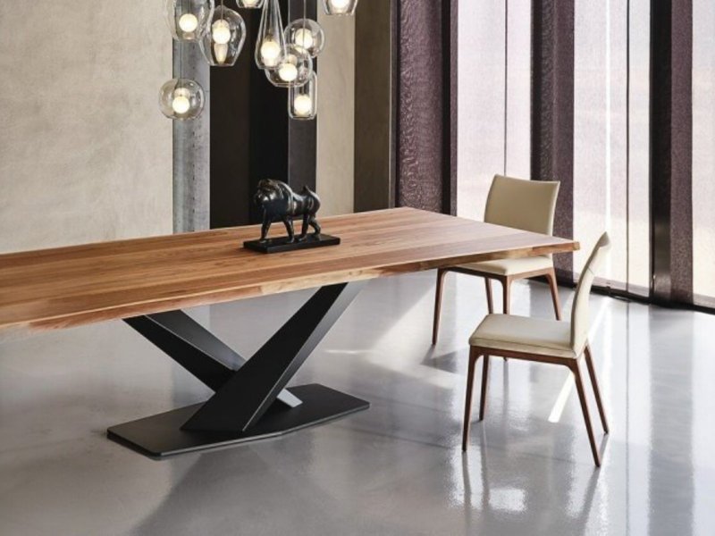 Cattelan Italia Stratos Wood Table By Cattelan Italia