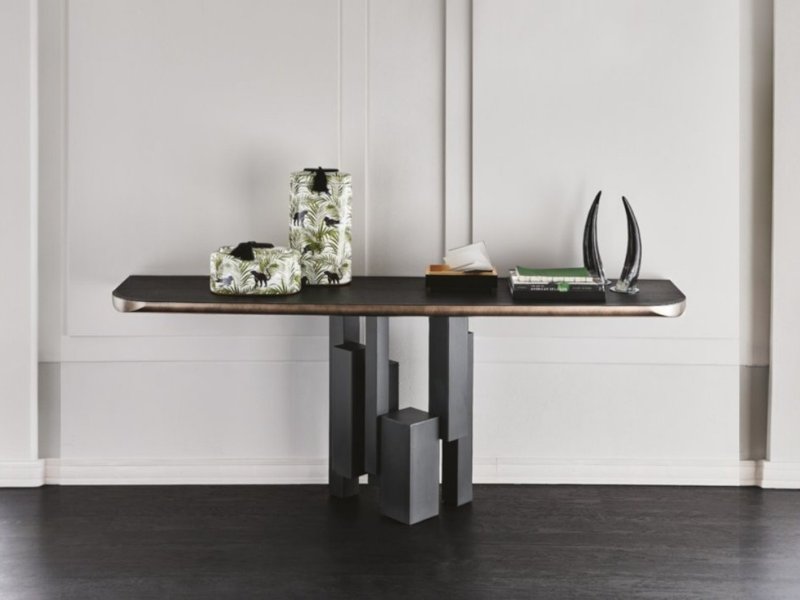 Cattelan Italia Skyline Wood C Console Table By Cattelan Italia