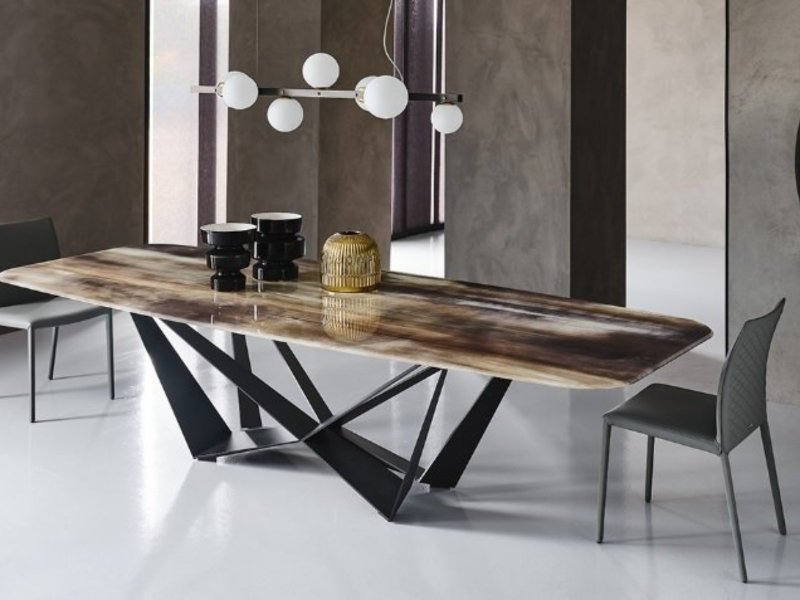 Cattelan Italia Skorpio Crystalart Table By Cattelan Italia