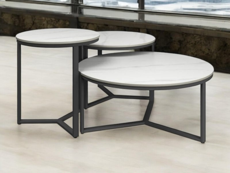 Beadle Crome Interiors Carla Coffee Table Set