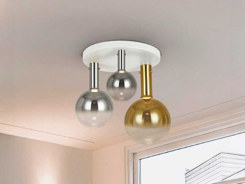 Beadle Crome Interiors Micah Flush Ceiling Light