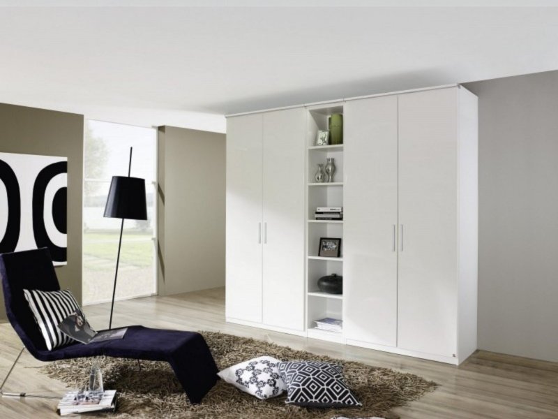 Beadle Crome Interiors Espace Wardrobe with 4 Doors and Shelf Unit