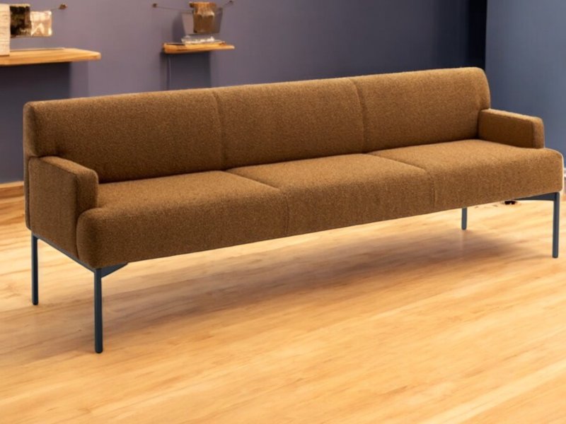 Venjakob Smaragd Bench With Metal Legs By Venjakob