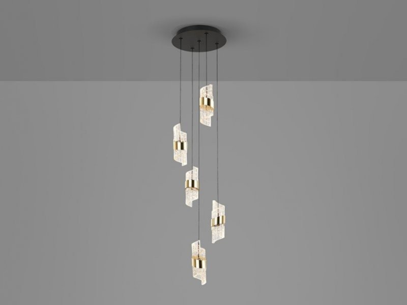 Beadle Crome Interiors Iesha 5 Lamp Pendant Light