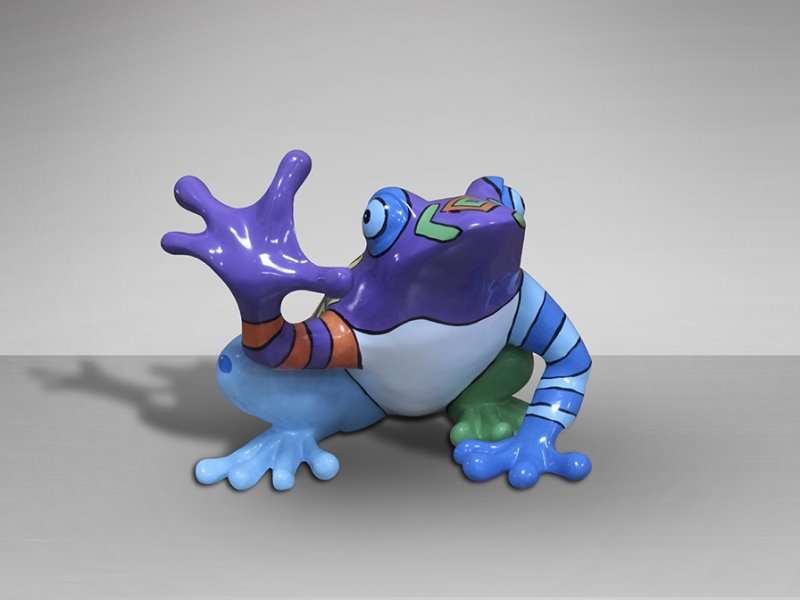 Beadle Crome Interiors Frog Figure