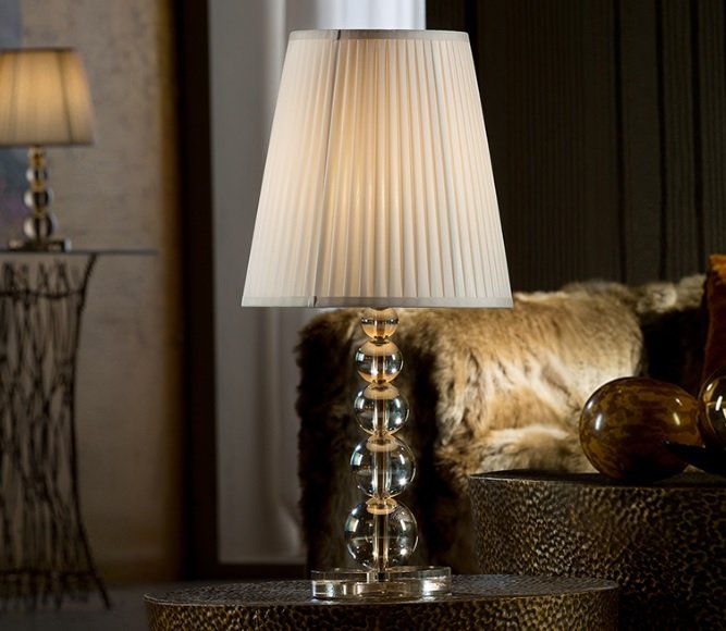 Beadle Crome Interiors Albert Large Champagne Table Lamp