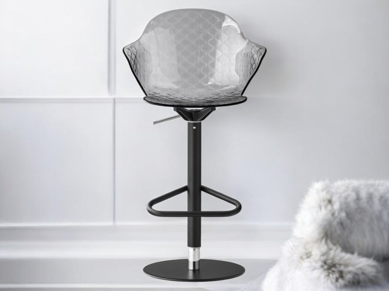 Calligaris Saint Tropez CS2235 Gas Lift Bar Stool By Calligaris