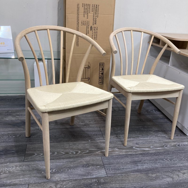 Beadle Crome Interiors Special Offers Freya Dining Chairs Set of 2 Clearance