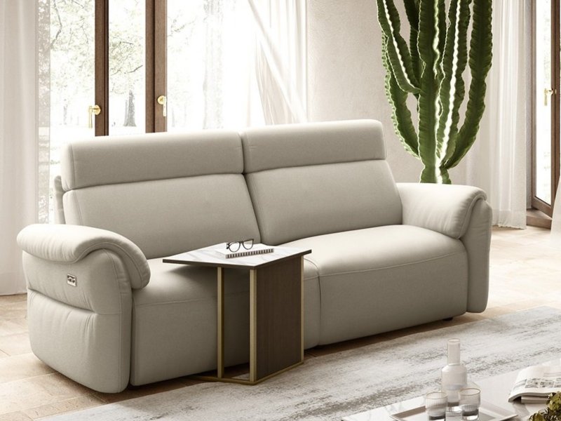 Natuzzi Editions Andrea Leather Sofa