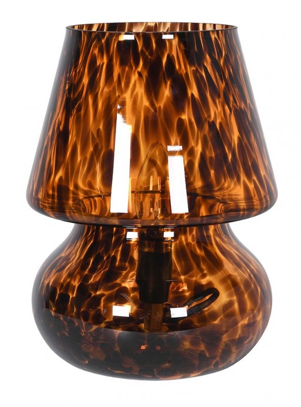 Beadle Crome Interiors Tortoise Mushroom Lamp