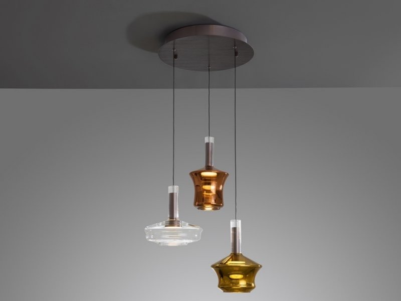 Beadle Crome Interiors Kross 3 Pendant Light