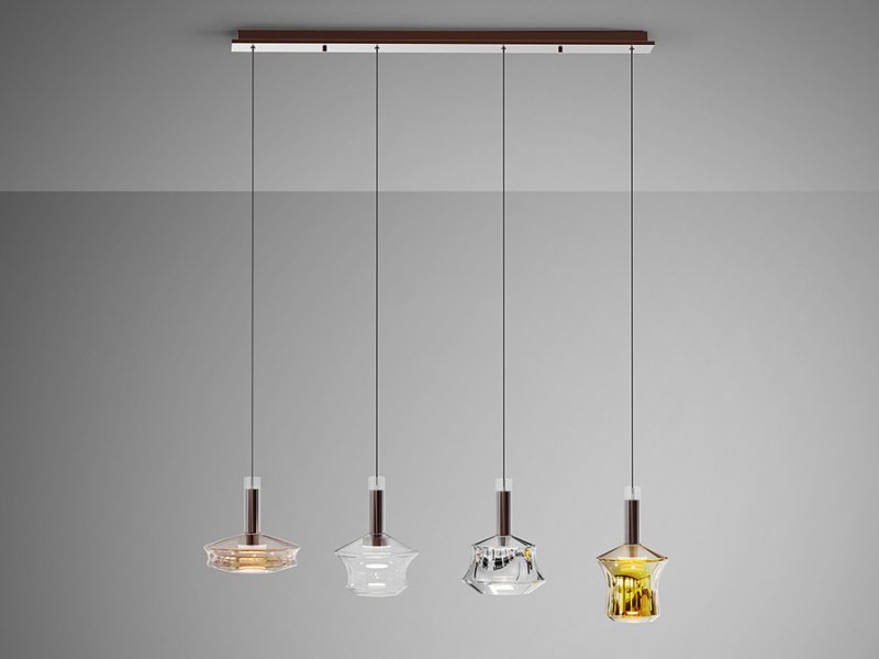 Beadle Crome Interiors Kross 4 Pendant Light