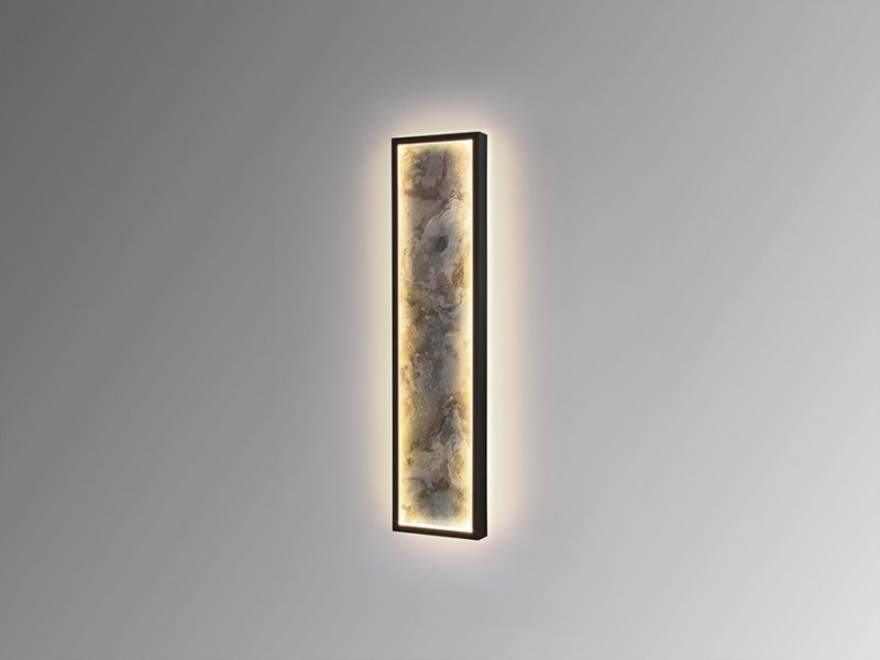 Beadle Crome Interiors Amber Rectangular Wall Light