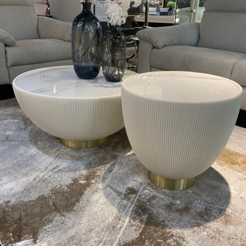 Beadle Crome Interiors Special Offers Cindy Coffee Table and Side Table Clearance