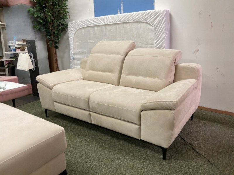 Beadle Crome Interiors Special Offers Megan Small Sofa with Two Power Recliners Clearance