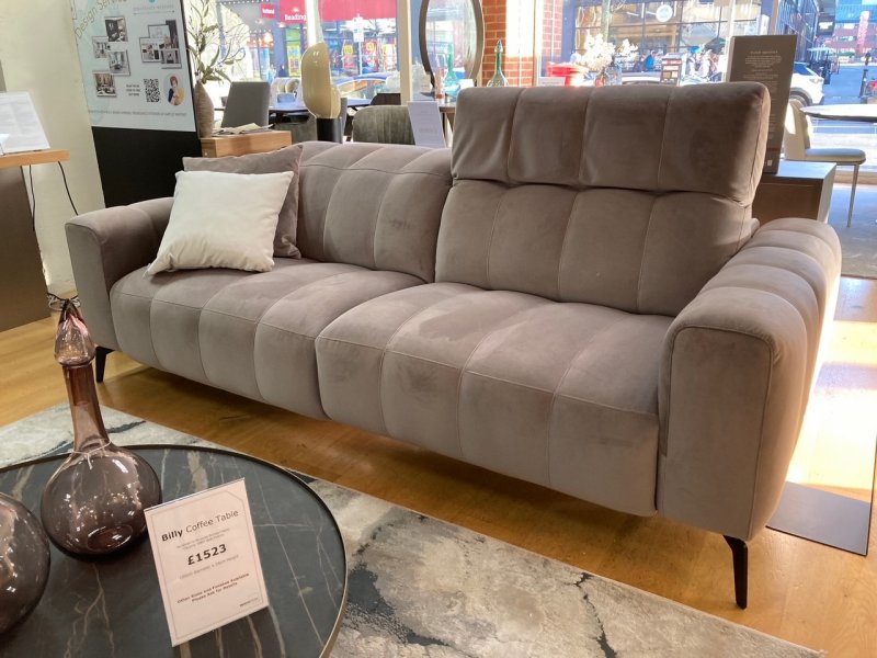 Beadle Crome Interiors Special Offers Flavia Large Sofa with 2 Electric Recliners Clearance