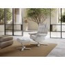 Natuzzi Natuzzi Revive Quilted Recliner Armchair and Footstool