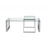 Beadle Crome Interiors Special Offers Oblo Coffee Table Glass & Chrome