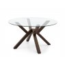 Connubia Mikado Glass Round Table By Connubia