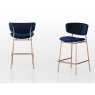 Calligaris Fifties Fabric bar stool By Calligaris