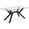 Connubia Mikado Glass Top Rectangular Table By Connubia