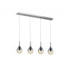 Beadle Crome Interiors Dinant 4 Bar Pendant Ceiling Light