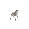 Calligaris Foyer CS1898-MTO Metal Leg Dining Chair With Arms By Calligaris