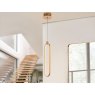 Beadle Crome Interiors Tucker Chrome or Gold Ceiling Light