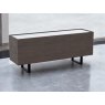 Calligaris Horizon 3 Door Sideboard.Glass Top 180cm Width By Calligaris