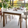 Connubia Eminence 160cm Extending Ceramic Top Table By Connubia