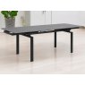 Beadle Crome Interiors Special Offers Metro Extending Dining Table Black