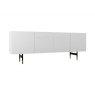 Calligaris Horizon 4 Doors and Central Drawer Sideboard, With High Legs Made To Order By Calligaris