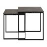 Beadle Crome Interiors Special Offers Oblo Black Ceramic Nest of Tables