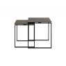 Beadle Crome Interiors Special Offers Oblo Black Ceramic Nest of Tables