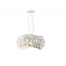 Beadle Crome Interiors Dari Hanging Ceiling Light In Matt White