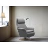 Stressless Stressless Sam with Upholstered Arms and Disc Base