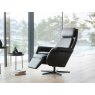 Stressless Stressless Sam with Upholstered Arms and Sirius Base